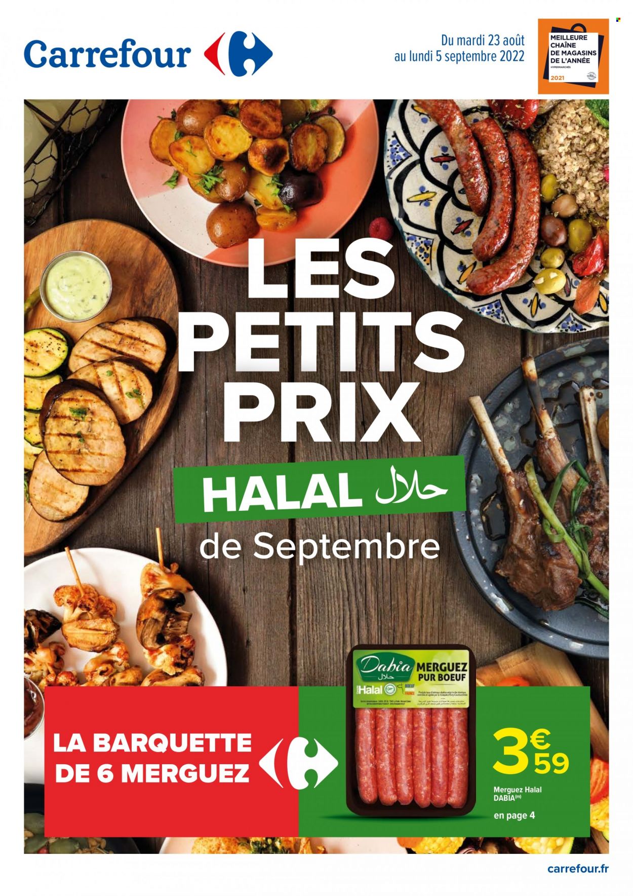 Catalogue Carrefour Hypermarchés - 23/08/2022 - 05/09/2022. Page 1