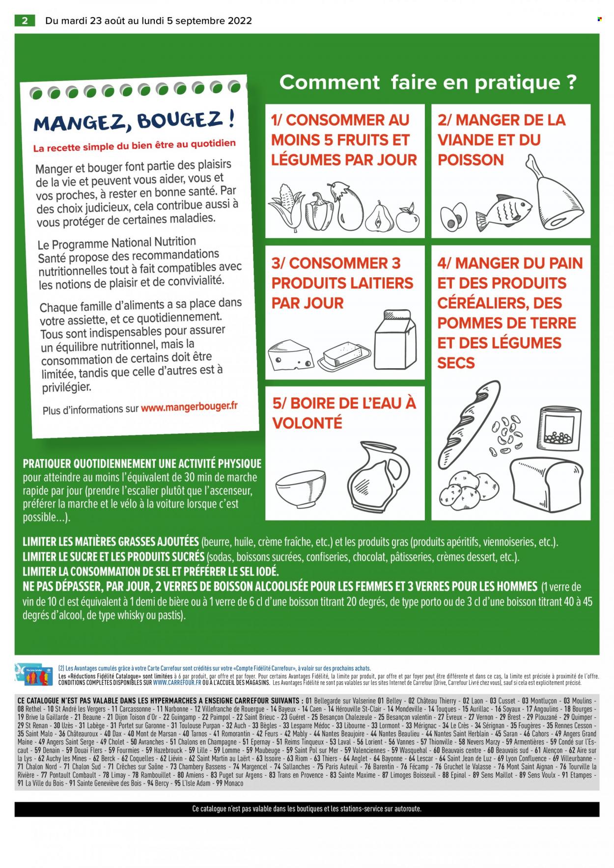 Catalogue Carrefour Hypermarchés - 23/08/2022 - 05/09/2022. Page 2