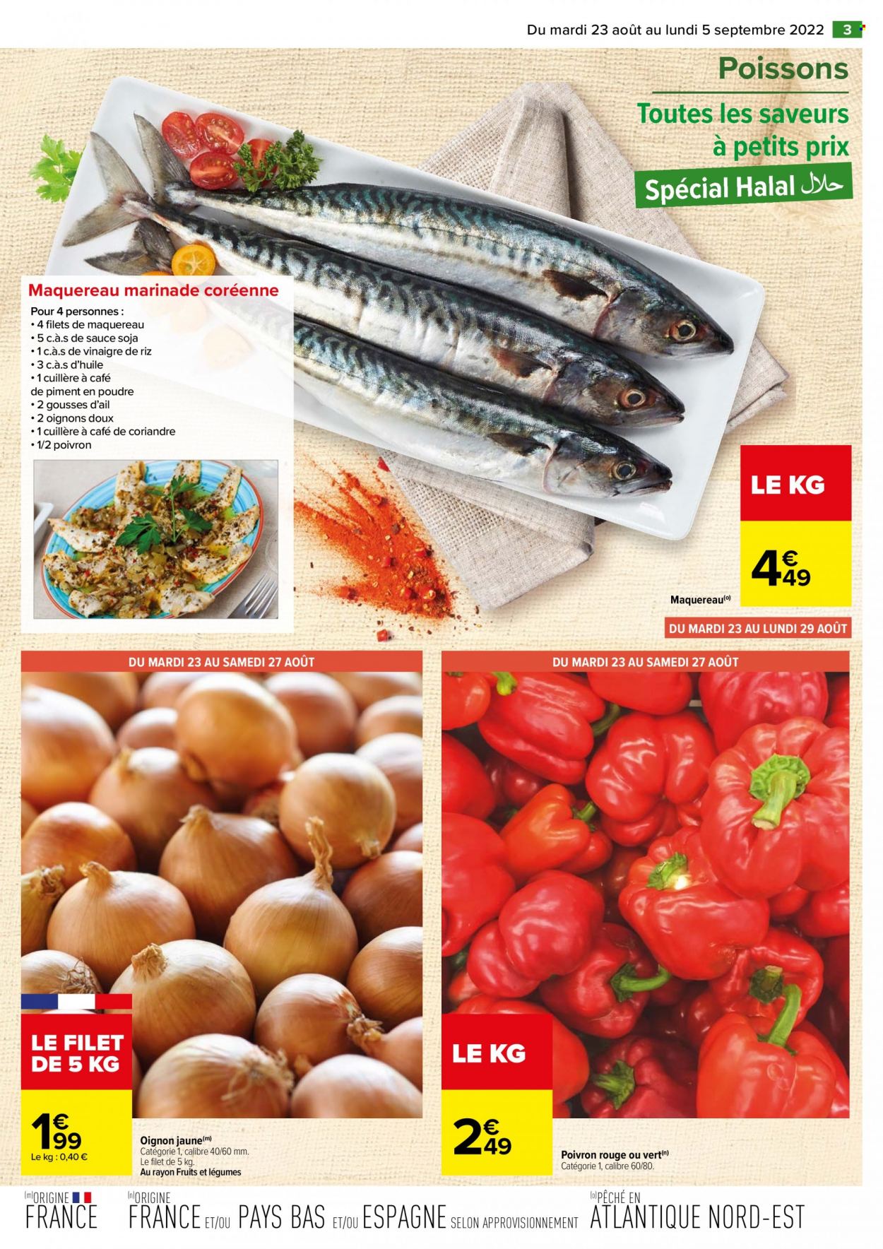 Catalogue Carrefour Hypermarchés - 23/08/2022 - 05/09/2022. Page 3