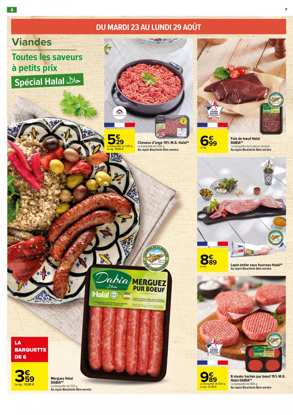 Catalogue Carrefour Hypermarchés - 23/08/2022 - 05/09/2022. Page 4