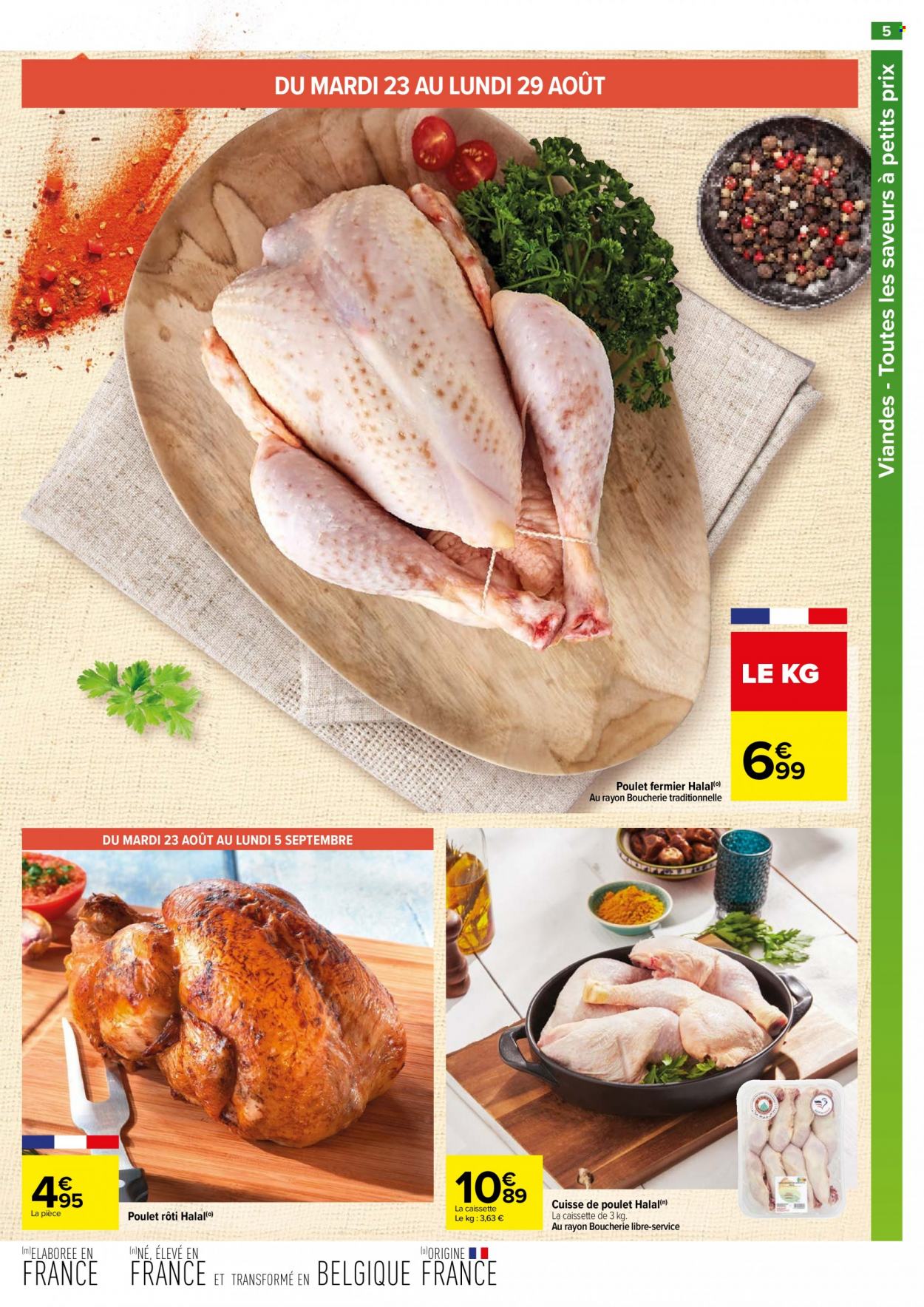 Catalogue Carrefour Hypermarchés - 23/08/2022 - 05/09/2022. Page 5