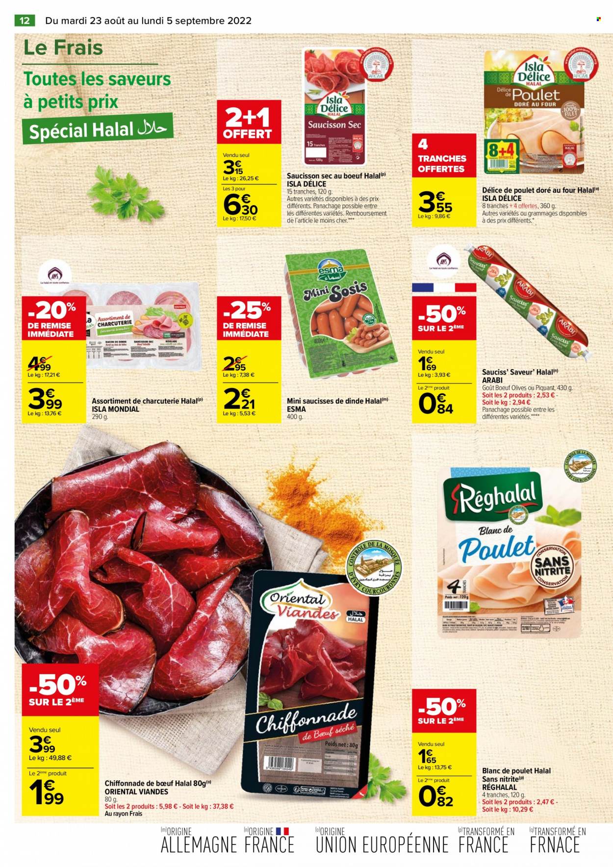 Catalogue Carrefour Hypermarchés - 23/08/2022 - 05/09/2022. Page 12