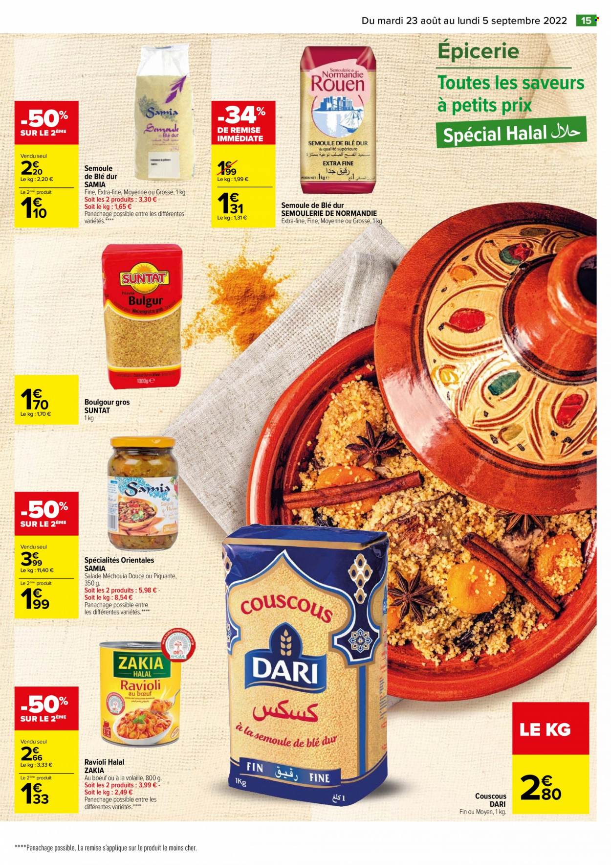 Catalogue Carrefour Hypermarchés - 23/08/2022 - 05/09/2022. Page 15
