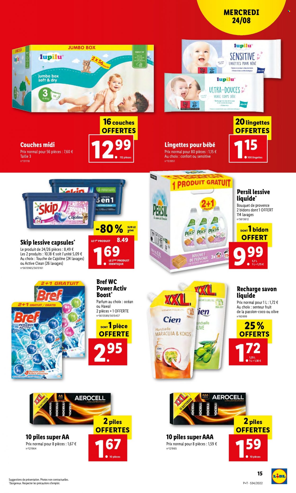 Catalogue Lidl - 24/08/2022 - 30/08/2022. Page 15