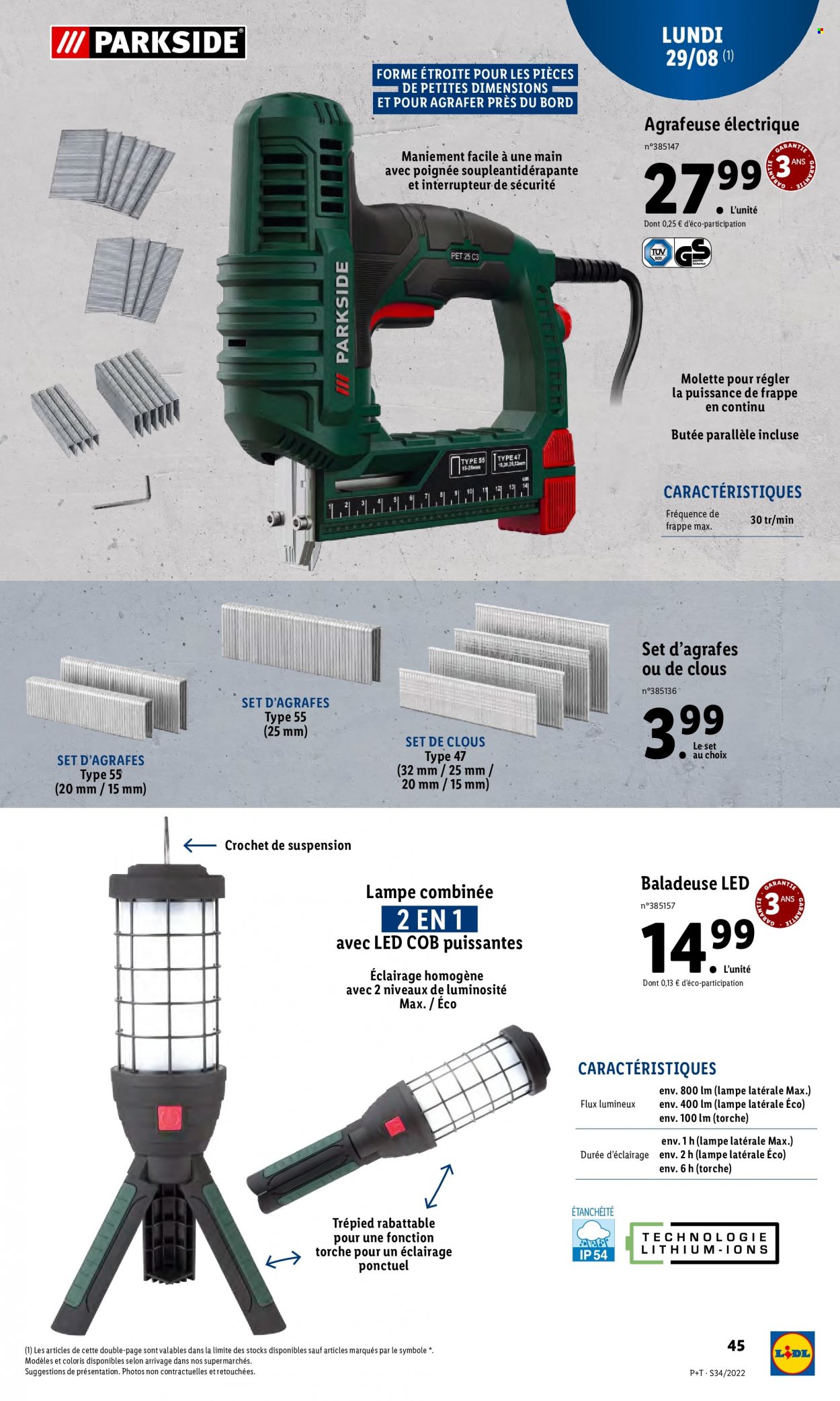Catalogue Lidl - 24/08/2022 - 30/08/2022. Page 49