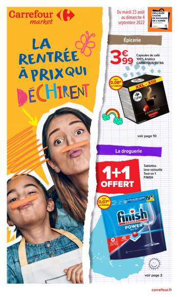 Catalogue Carrefour Market - 23/08/2022 - 04/09/2022.