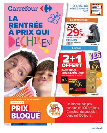 Catalogue Carrefour Hypermarchés - 23/08/2022 - 05/09/2022.