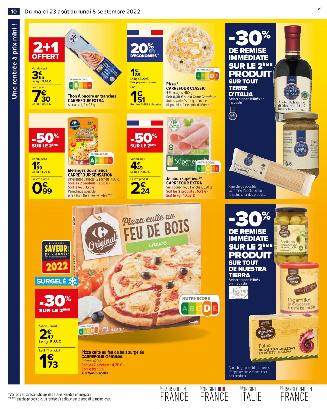 Catalogue Carrefour Hypermarchés - 23/08/2022 - 05/09/2022. Page 10