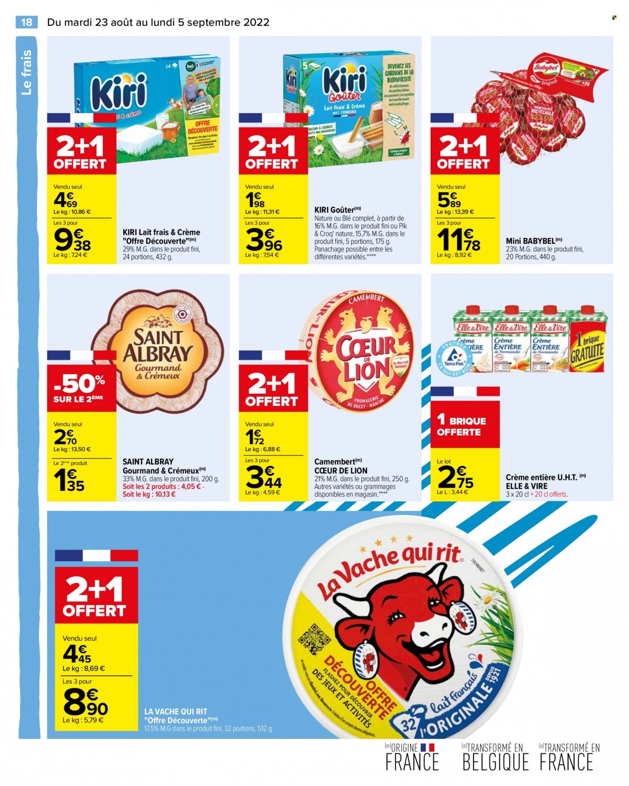 Catalogue Carrefour Hypermarchés - 23/08/2022 - 05/09/2022. Page 18