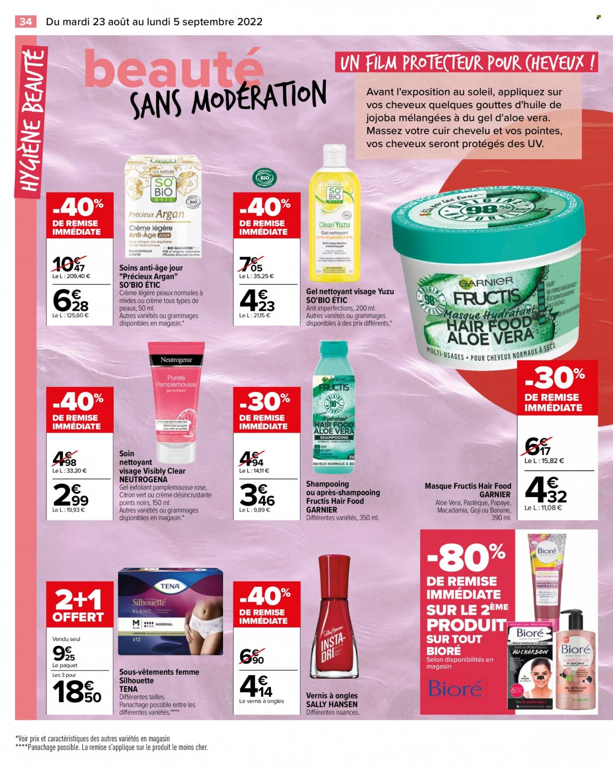 Catalogue Carrefour Hypermarchés - 23/08/2022 - 05/09/2022. Page 34
