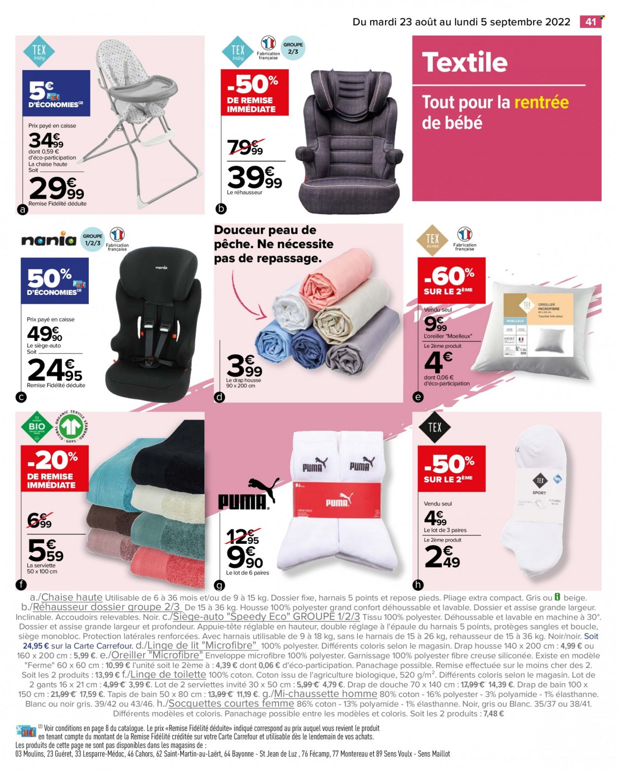 Catalogue Carrefour Hypermarchés - 23/08/2022 - 05/09/2022. Page 41