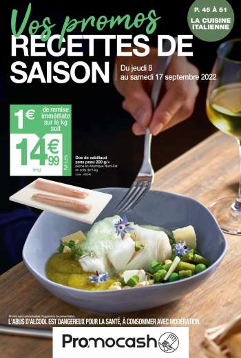 Catalogue Promocash - 08/09/2022 - 17/09/2022.