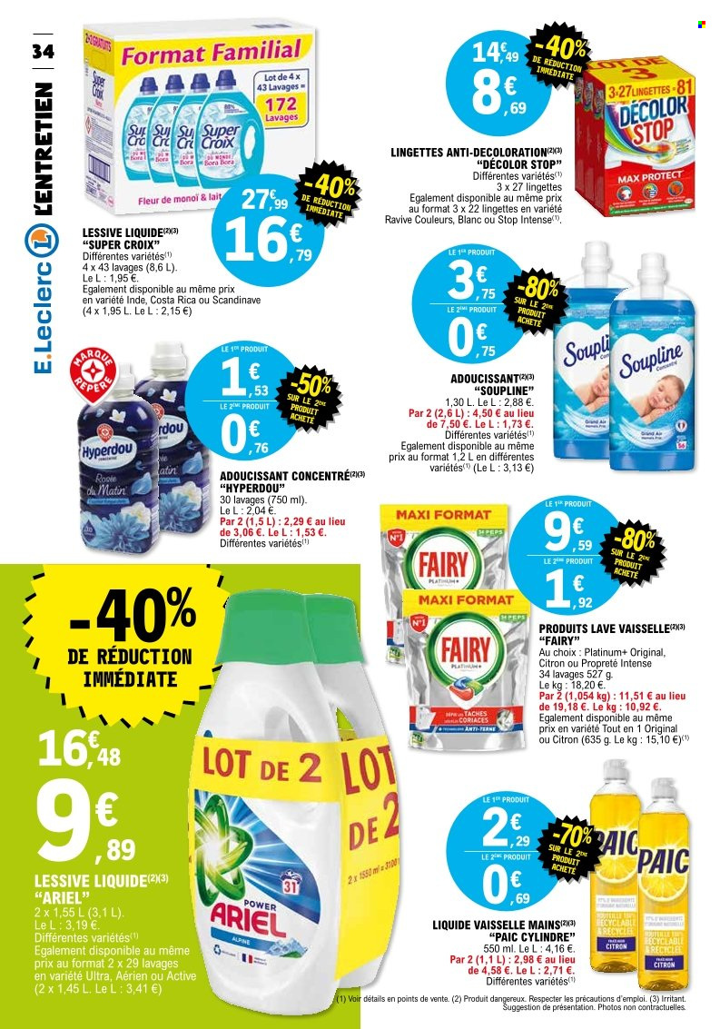 Catalogue E.Leclerc - 23/08/2022 - 03/09/2022. Page 34