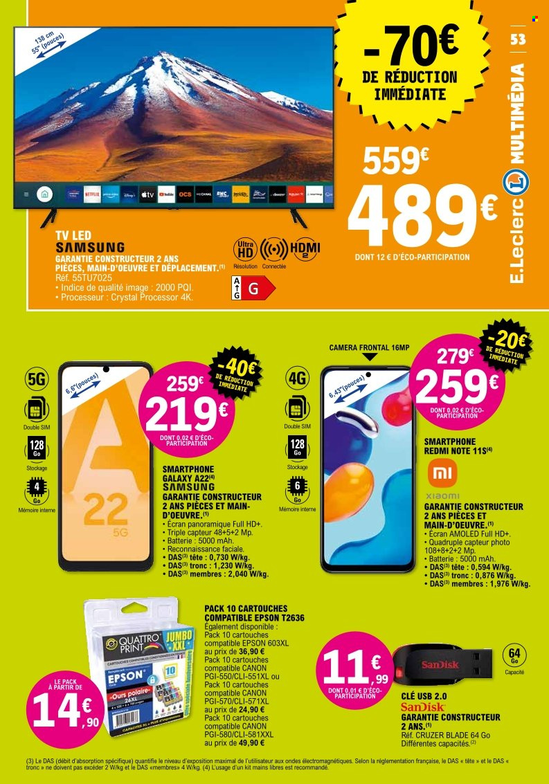 Catalogue E.Leclerc - 23/08/2022 - 03/09/2022. Page 53
