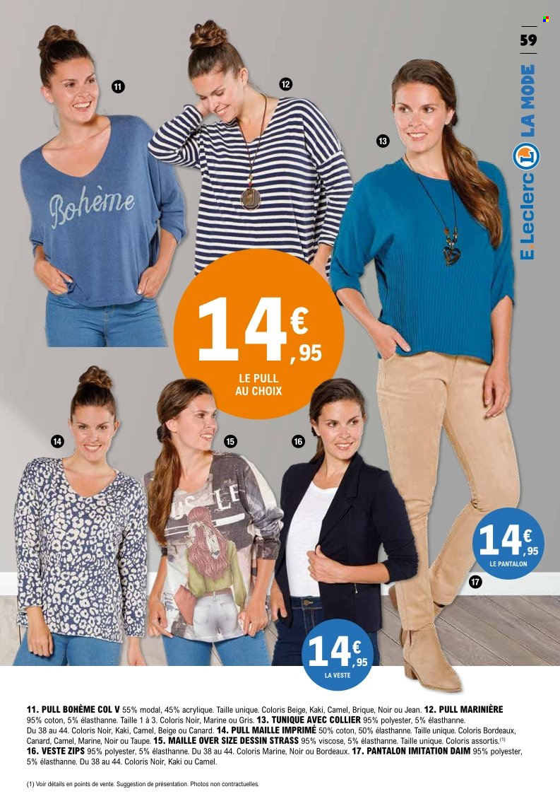Catalogue E.Leclerc - 23/08/2022 - 03/09/2022. Page 59