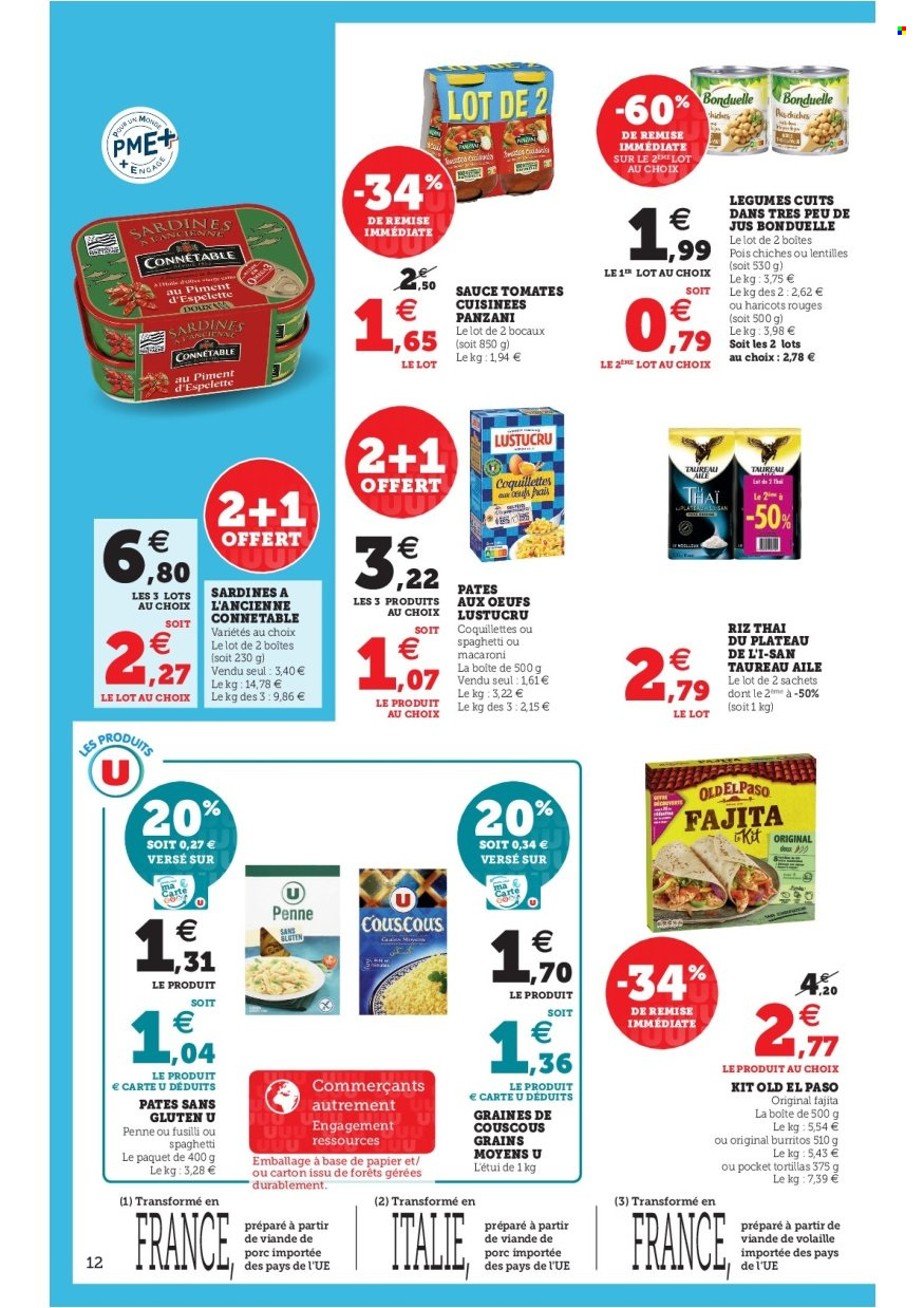 Catalogue SUPER U - 23/08/2022 - 03/09/2022. Page 12