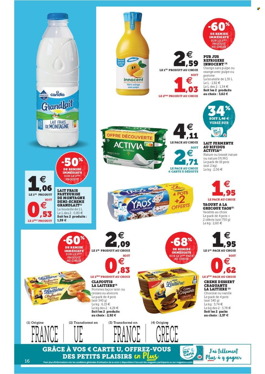 Catalogue SUPER U - 23/08/2022 - 03/09/2022. Page 16