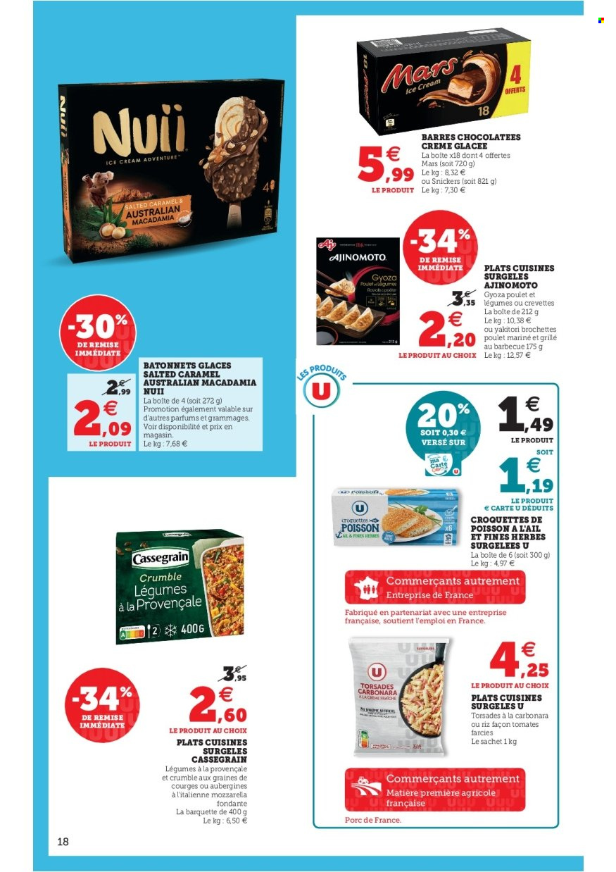 Catalogue SUPER U - 23/08/2022 - 03/09/2022. Page 18