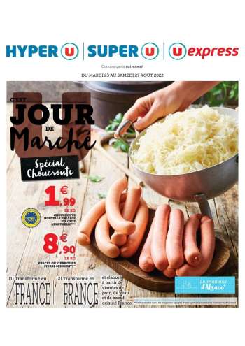 Catalogue Magasins U - 23/08/2022 - 27/08/2022.