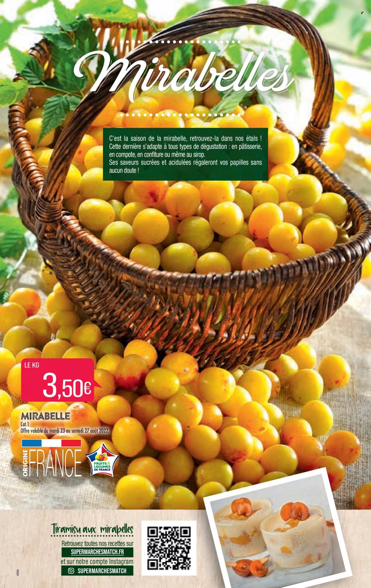 Catalogue Supermarché Match - 23/08/2022 - 28/08/2022. Page 8