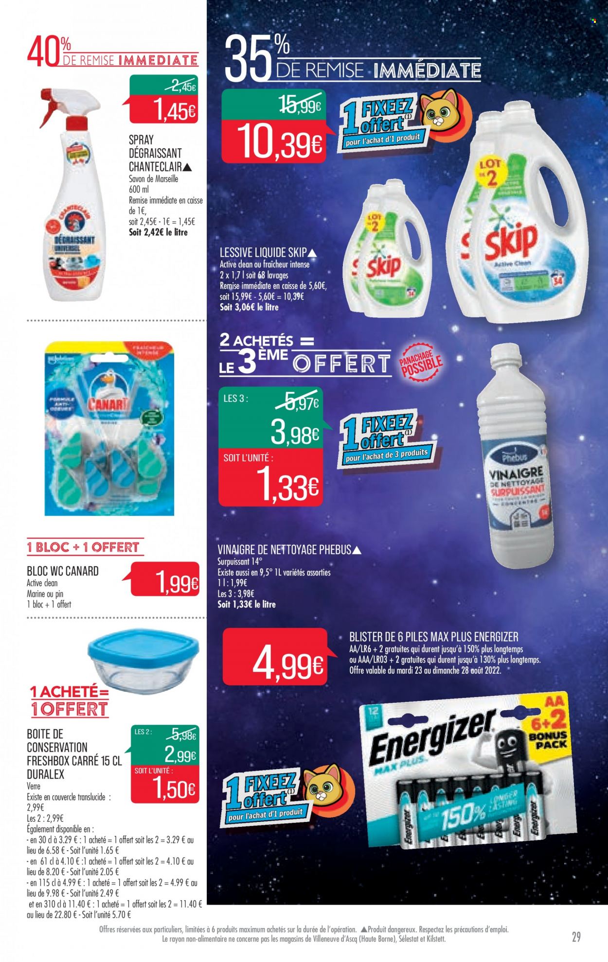 Catalogue Supermarché Match - 23/08/2022 - 28/08/2022. Page 29