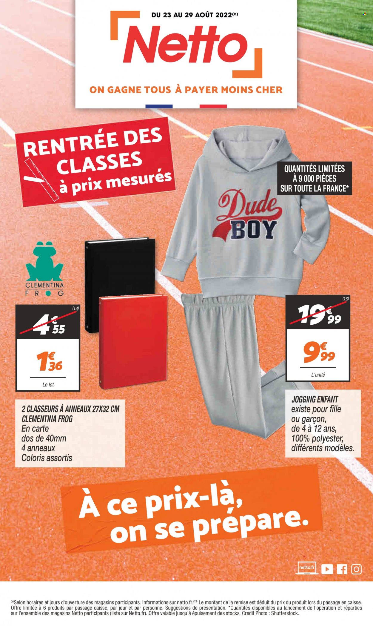 Catalogue Netto - 23/08/2022 - 29/08/2022. Page 1