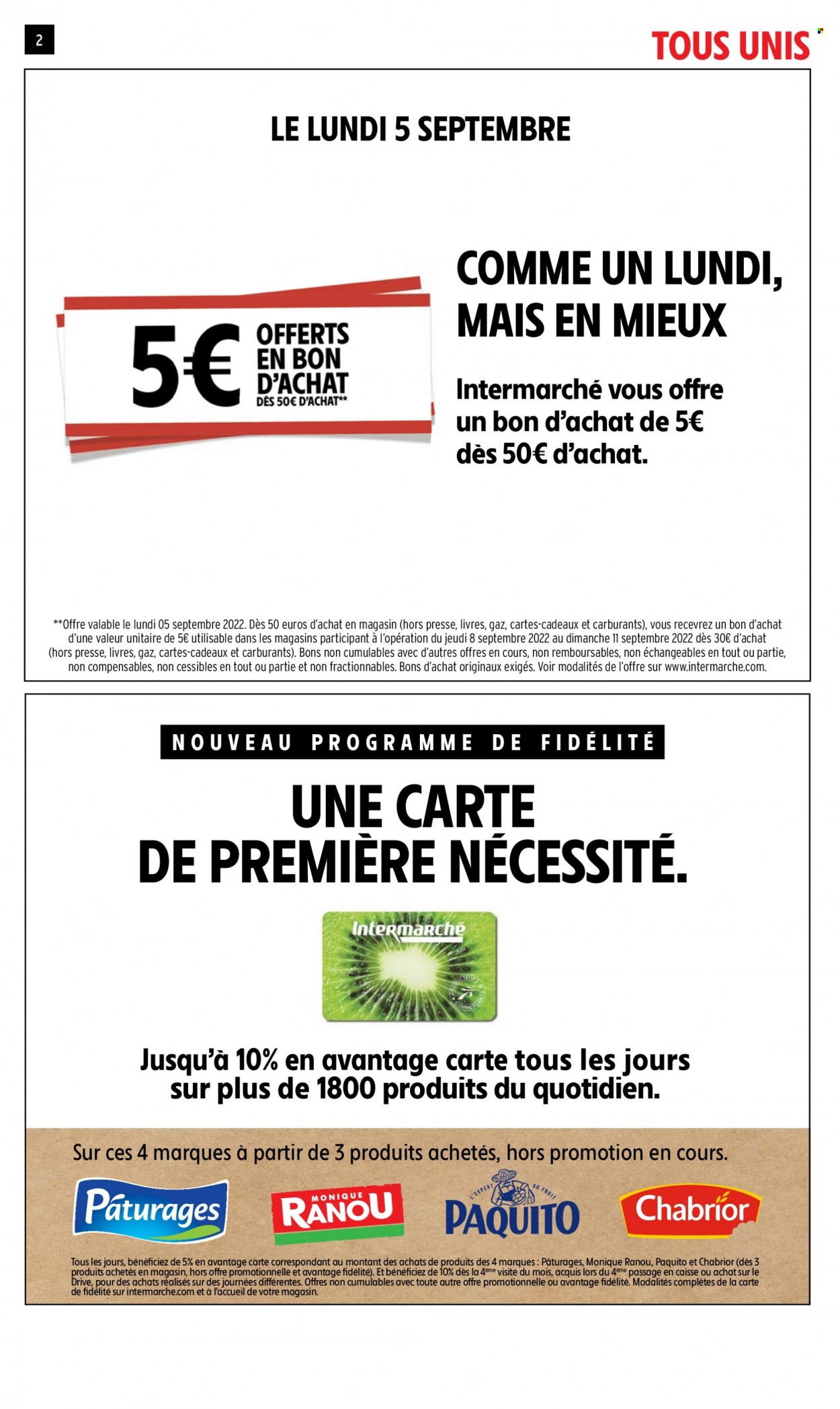 Catalogue Intermarché Super - 30/08/2022 - 11/09/2022. Page 2
