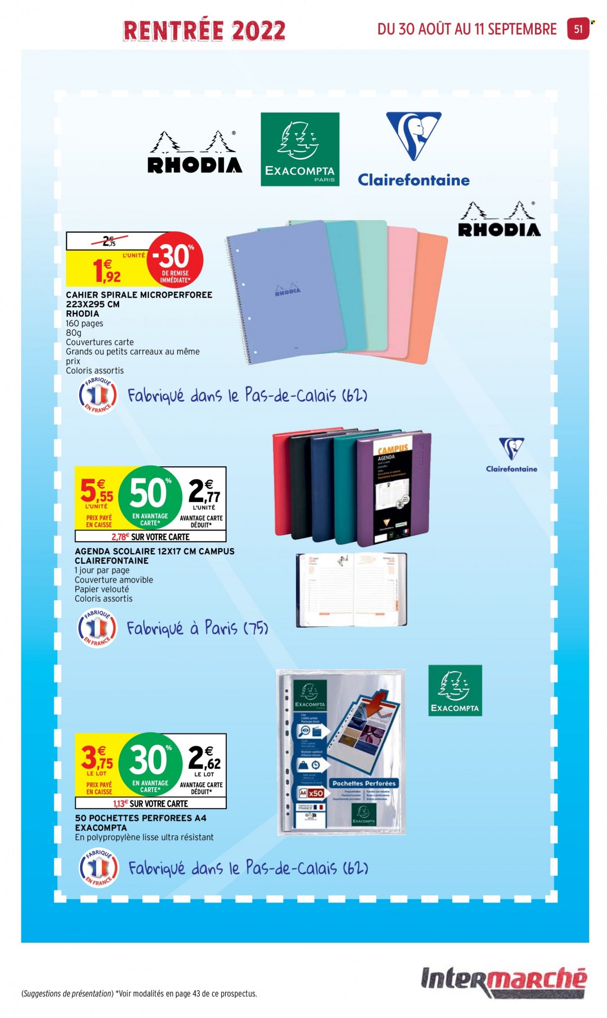 Catalogue Intermarché Super - 30/08/2022 - 11/09/2022. Page 51