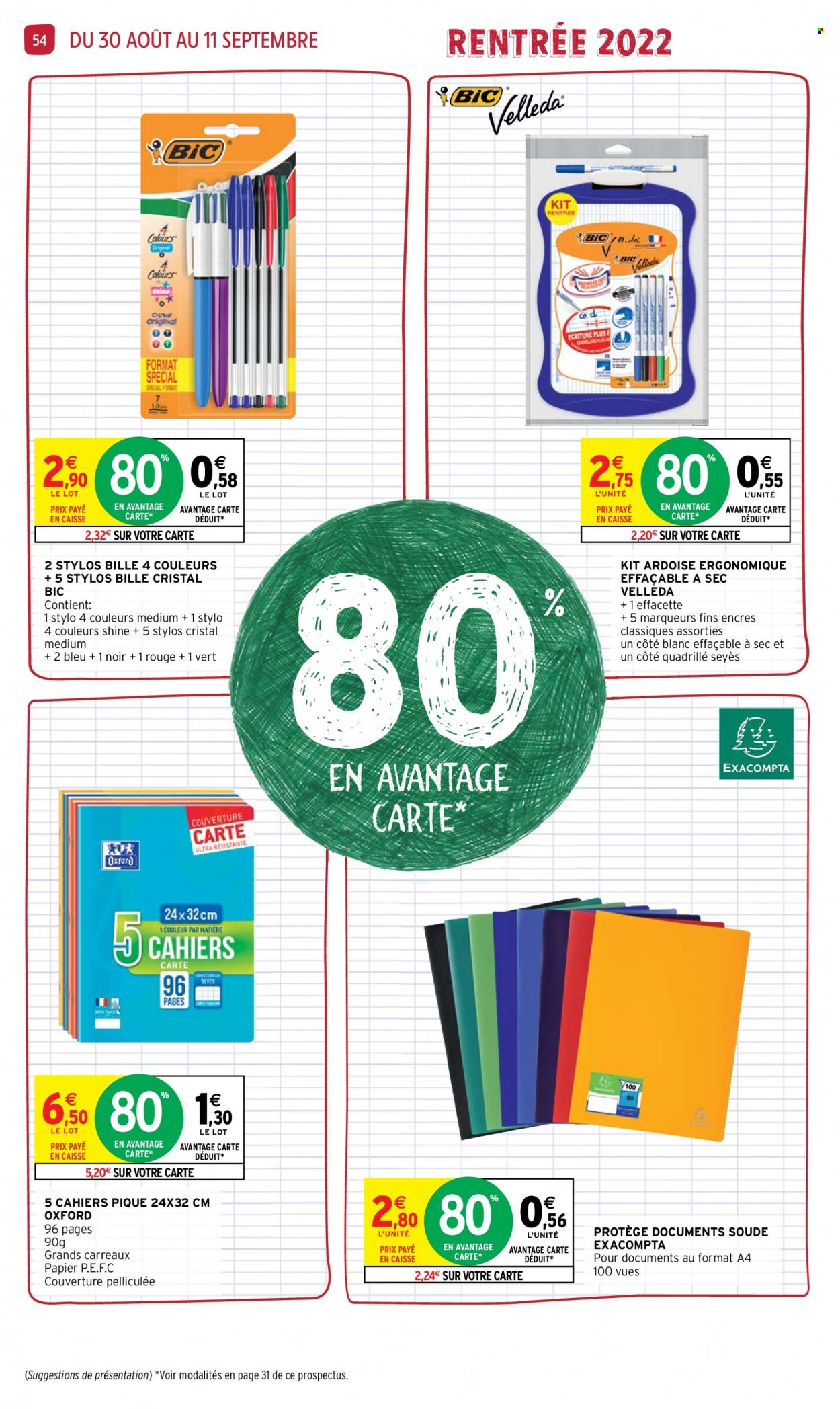 Catalogue Intermarché Hyper - 30/08/2022 - 11/09/2022. Page 54