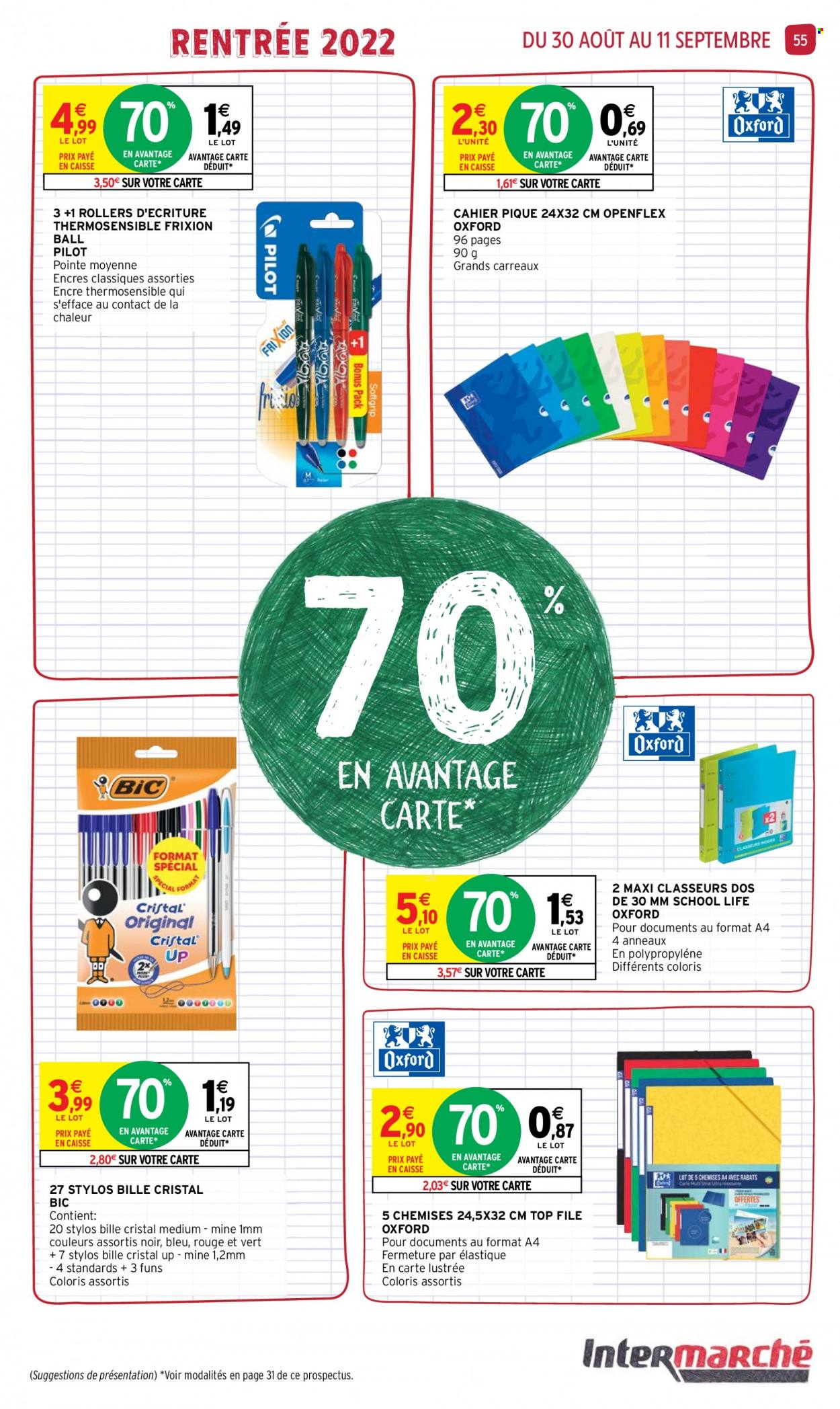 Catalogue Intermarché Hyper - 30/08/2022 - 11/09/2022. Page 55