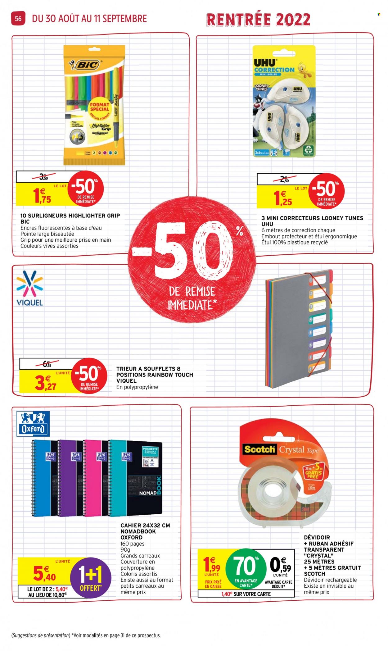 Catalogue Intermarché Hyper - 30/08/2022 - 11/09/2022. Page 56