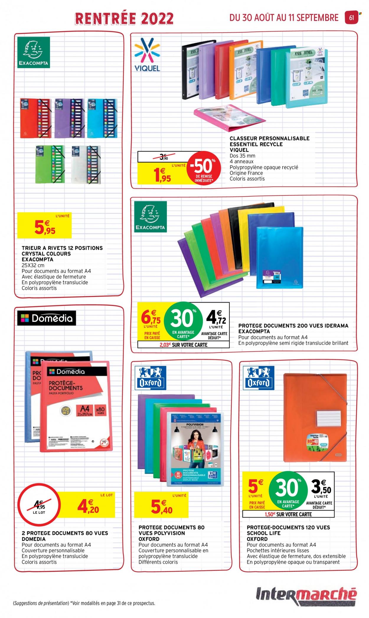 Catalogue Intermarché Hyper - 30/08/2022 - 11/09/2022. Page 61