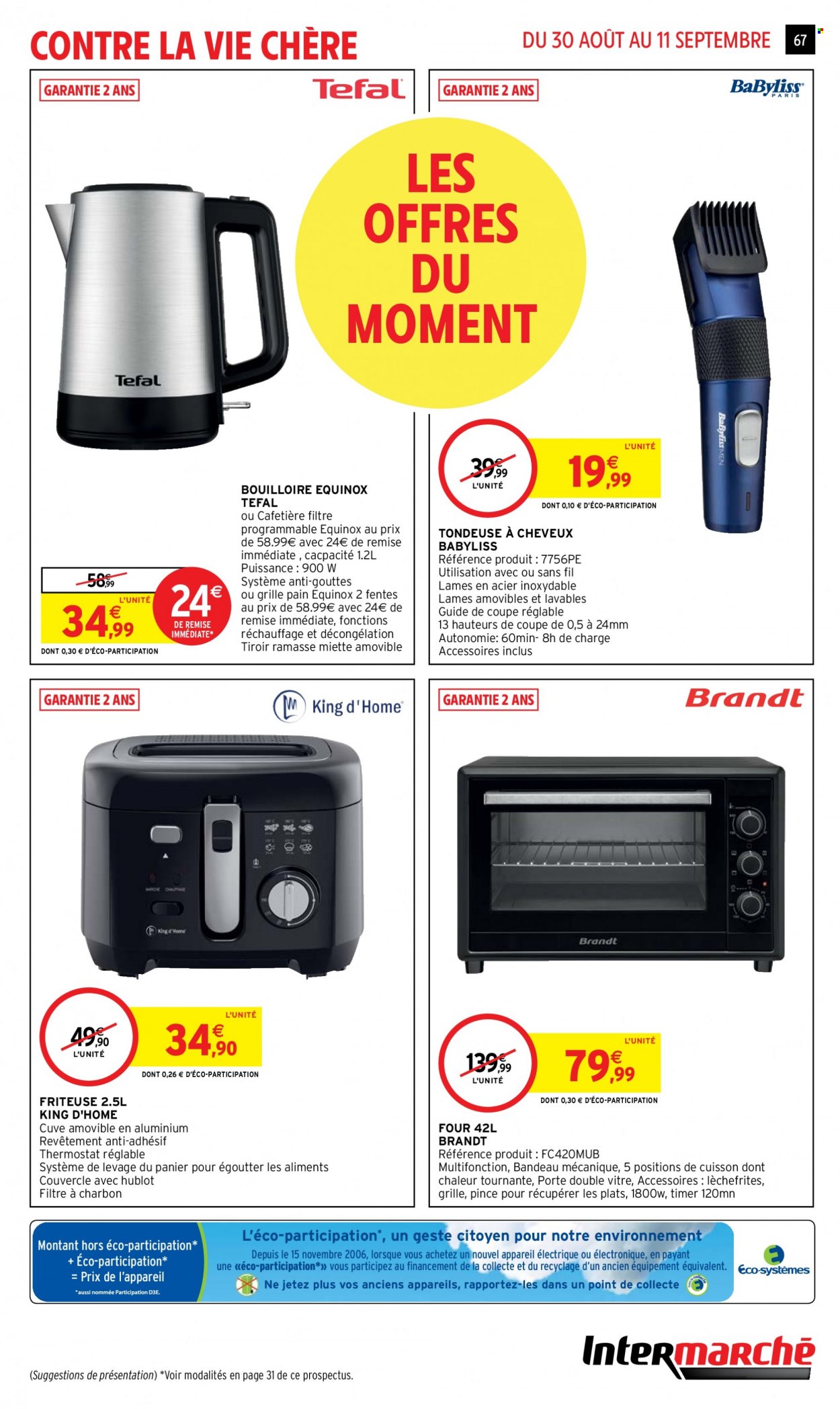 Catalogue Intermarché Hyper - 30/08/2022 - 11/09/2022. Page 67