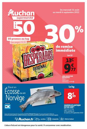 Catalogue Auchan - 31/08/2022 - 06/09/2022.