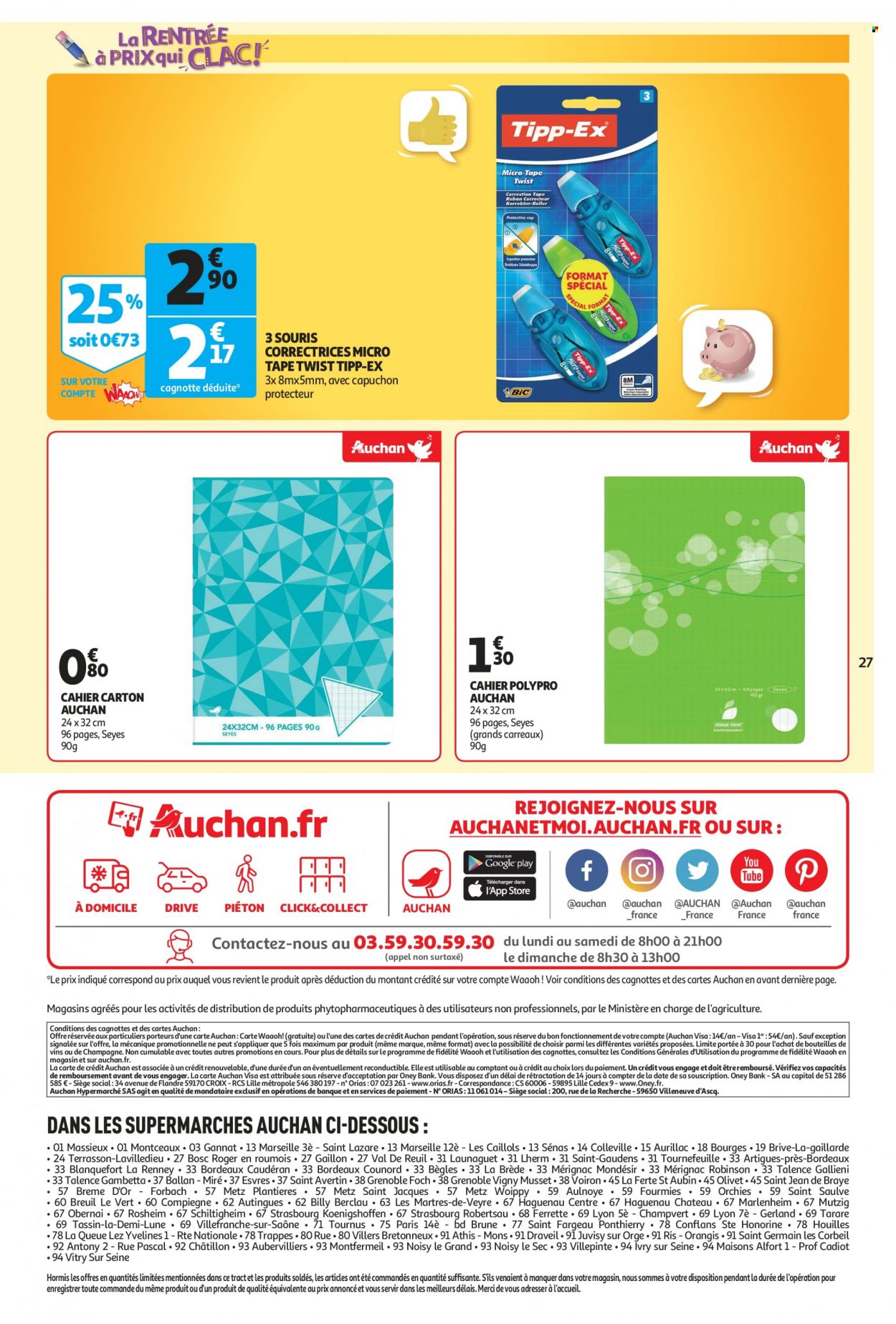 Catalogue Auchan - 31/08/2022 - 06/09/2022. Page 27