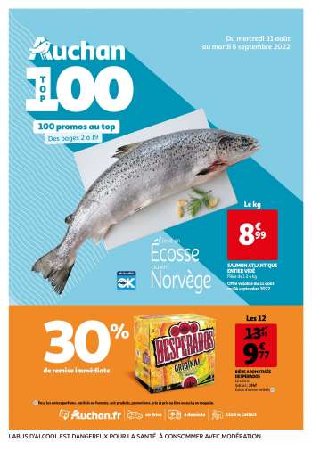 Catalogue Auchan - 31/08/2022 - 06/09/2022.