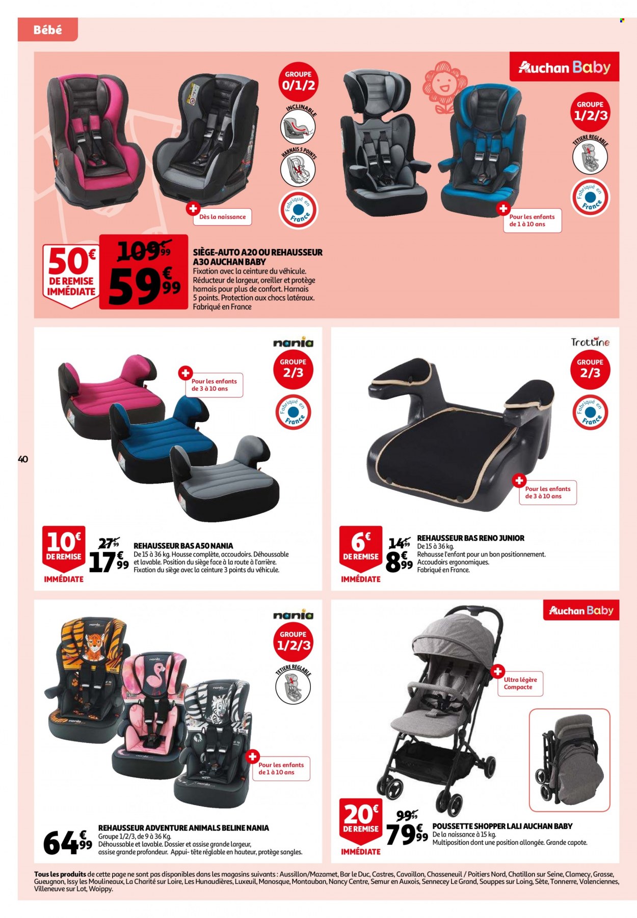 Catalogue Auchan - 31/08/2022 - 06/09/2022. Page 40