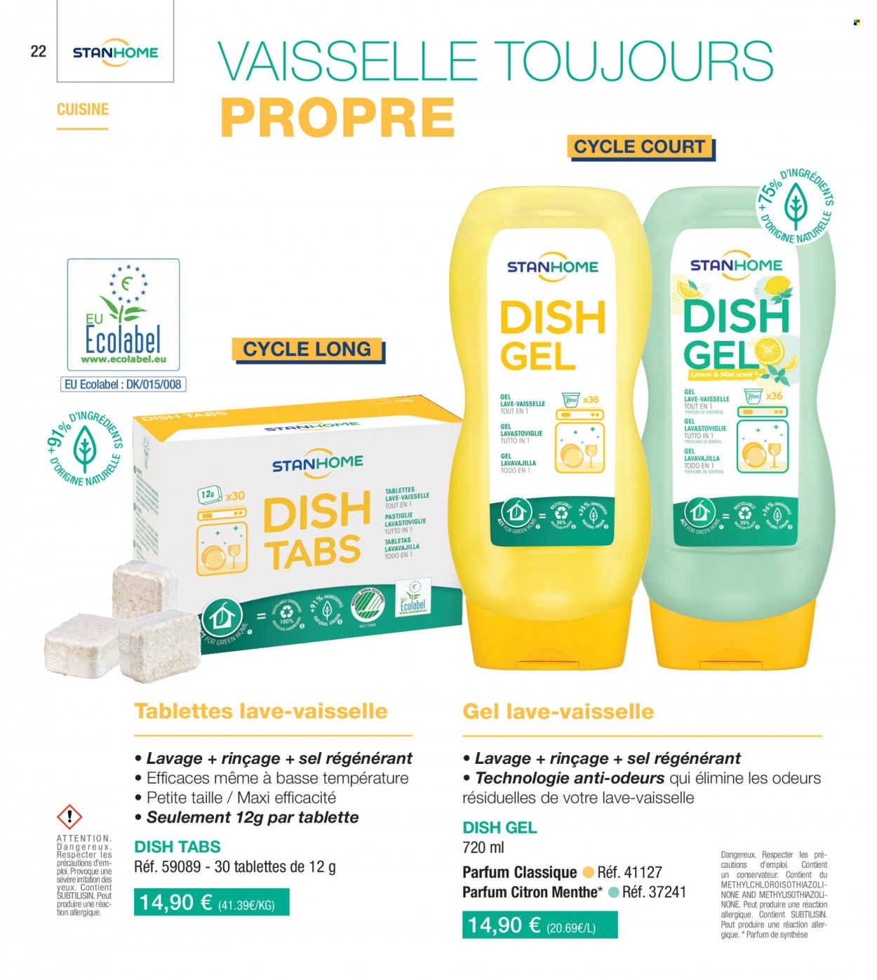 Catalogue Stanhome - 22/08/2022 - 25/09/2022. Page 22