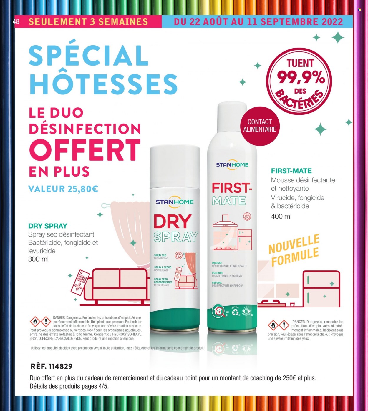 Catalogue Stanhome - 22/08/2022 - 25/09/2022. Page 48