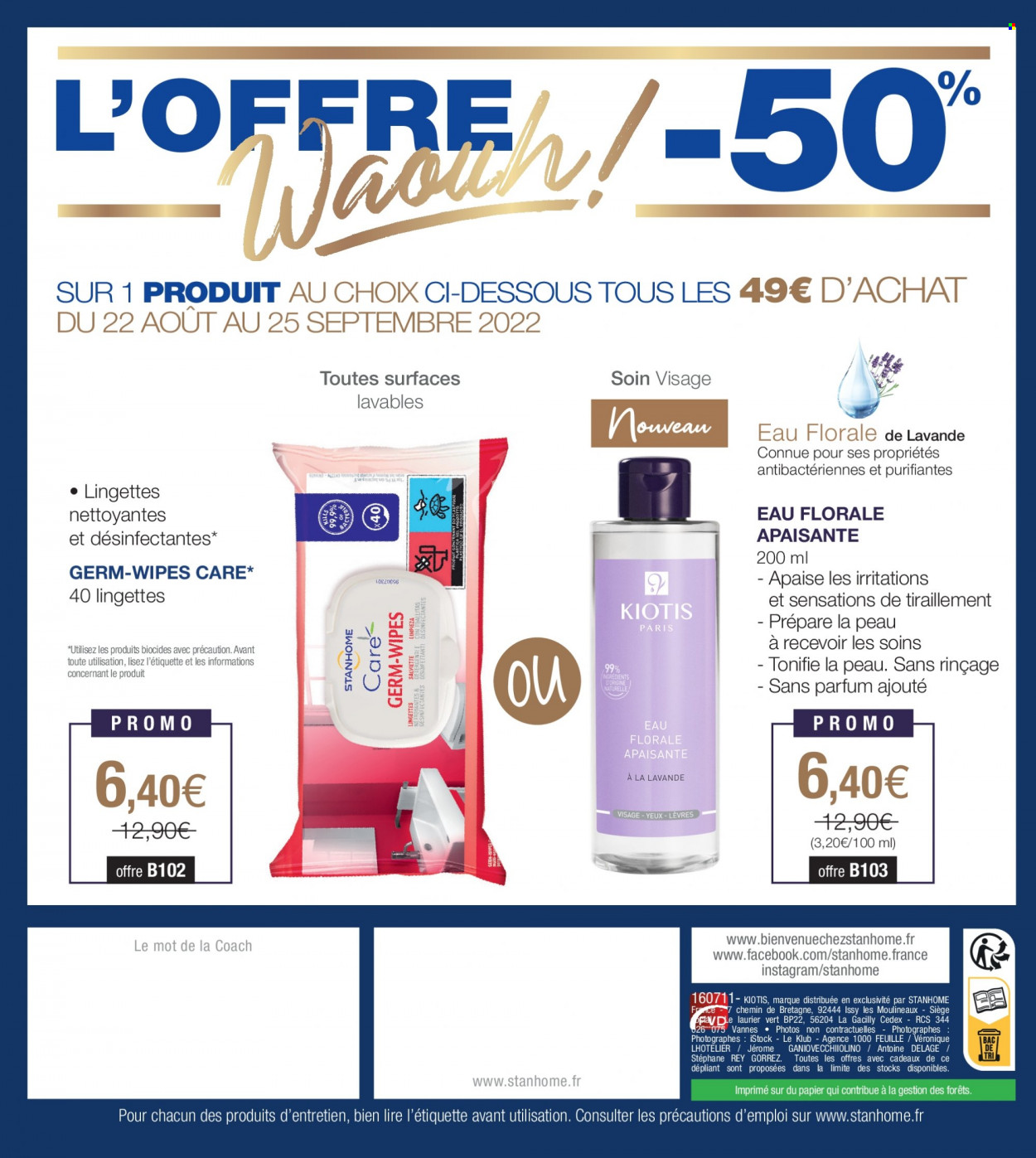 Catalogue Stanhome - 22/08/2022 - 25/09/2022. Page 96
