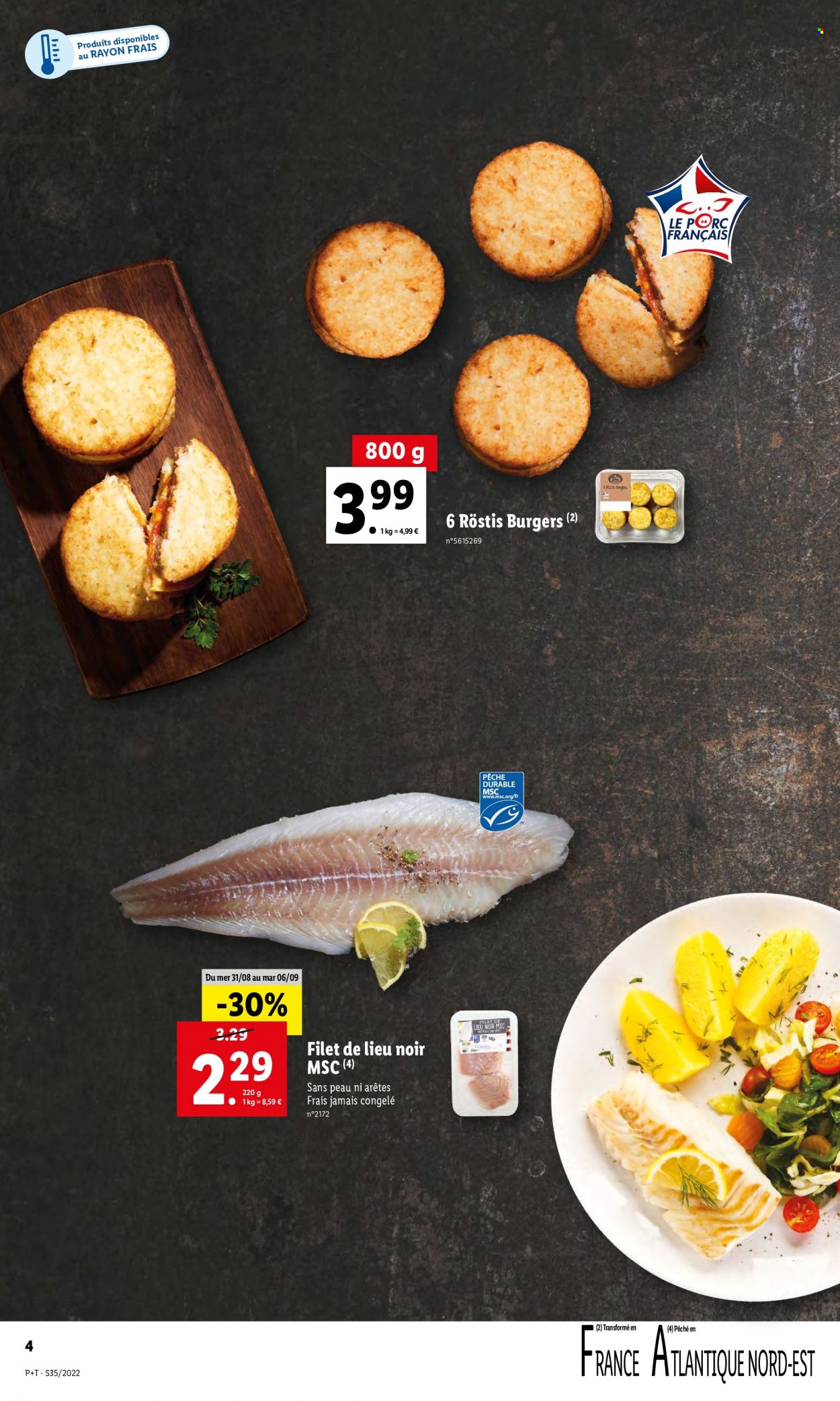Catalogue Lidl - 31/08/2022 - 06/09/2022. Page 4