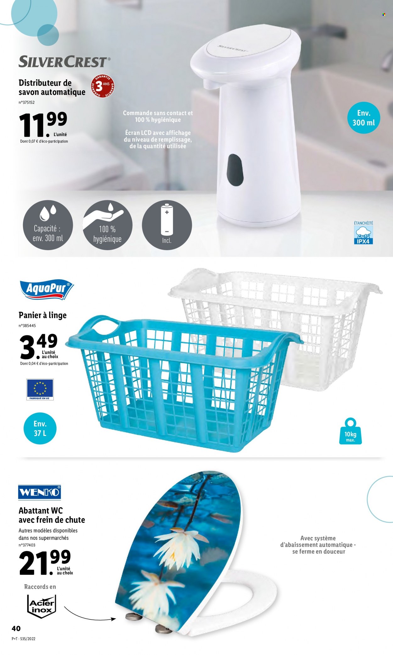Catalogue Lidl - 31/08/2022 - 06/09/2022. Page 44