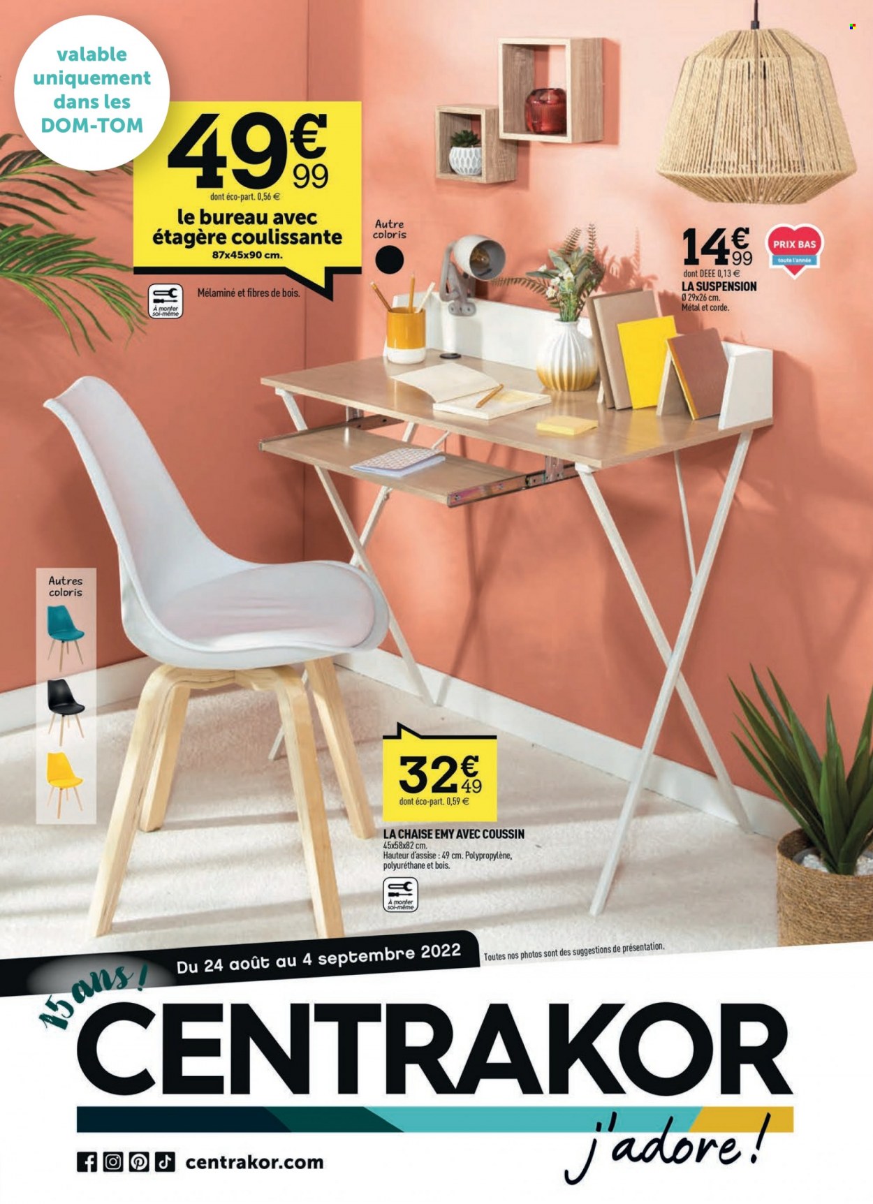 Catalogue Centrakor - 24/08/2022 - 04/09/2022. Page 1