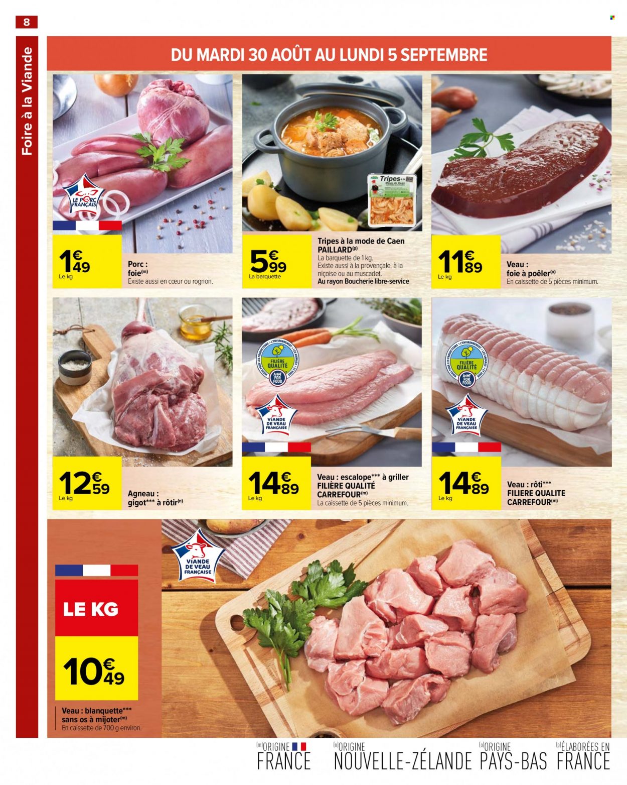 Catalogue Carrefour Hypermarchés - 30/08/2022 - 12/09/2022. Page 8