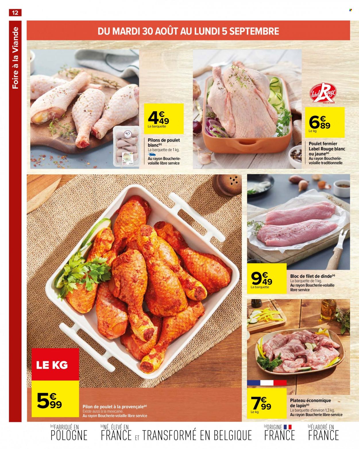 Catalogue Carrefour Hypermarchés - 30/08/2022 - 12/09/2022. Page 12