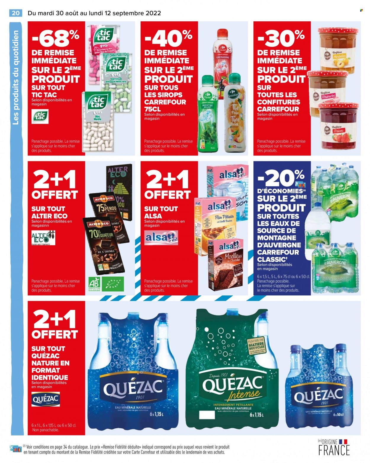 Catalogue Carrefour Hypermarchés - 30/08/2022 - 12/09/2022. Page 20