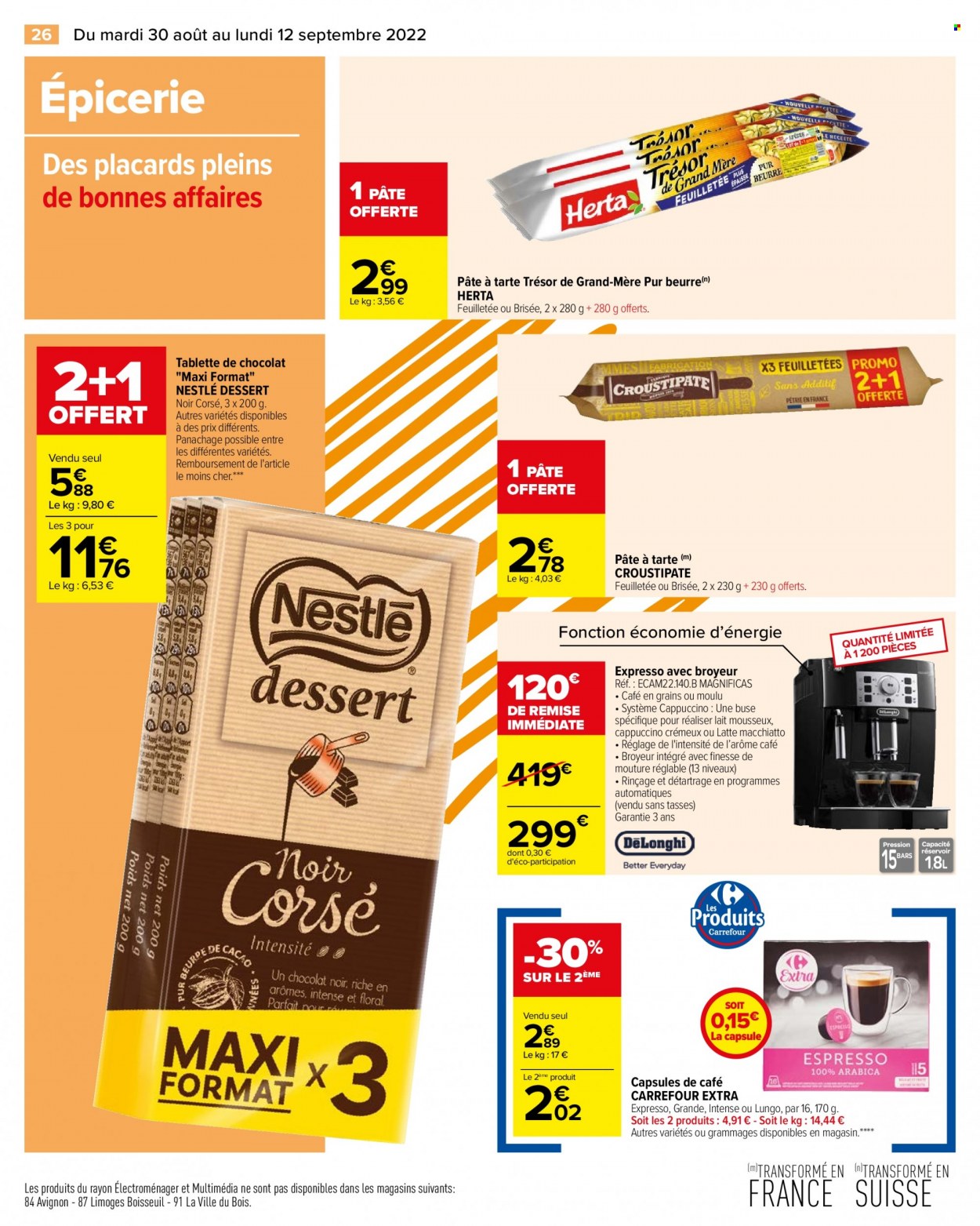 Catalogue Carrefour Hypermarchés - 30/08/2022 - 12/09/2022. Page 26