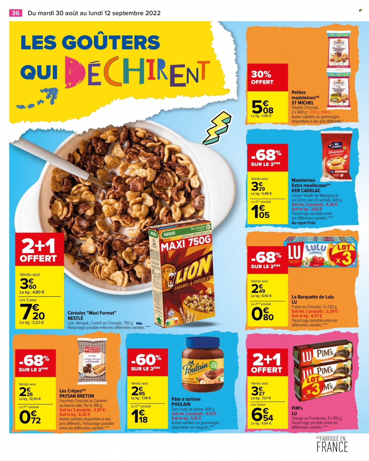 Catalogue Carrefour Hypermarchés - 30/08/2022 - 12/09/2022. Page 36