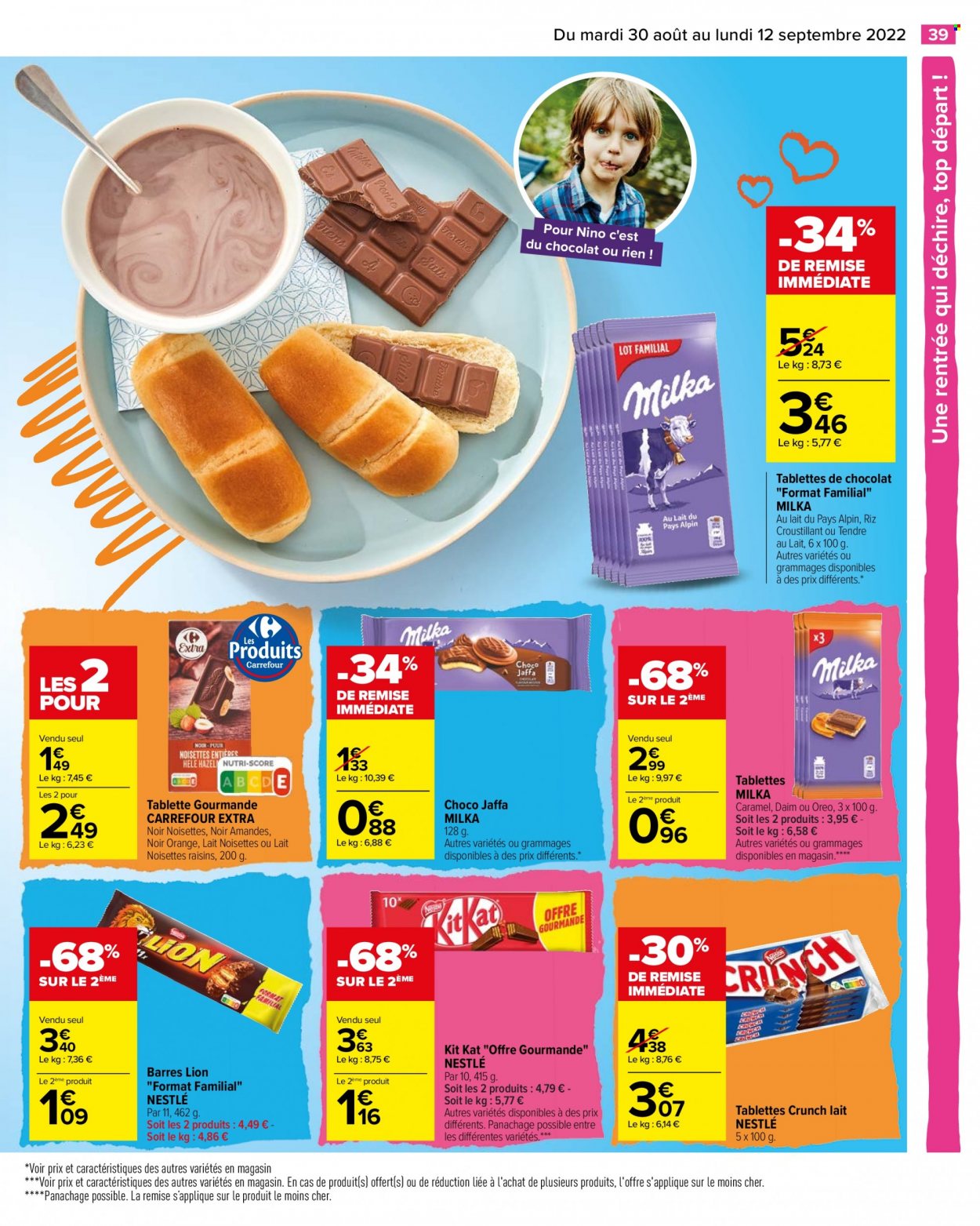 Catalogue Carrefour Hypermarchés - 30/08/2022 - 12/09/2022. Page 39