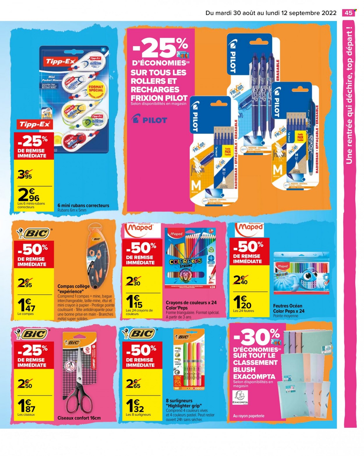 Catalogue Carrefour Hypermarchés - 30/08/2022 - 12/09/2022. Page 45